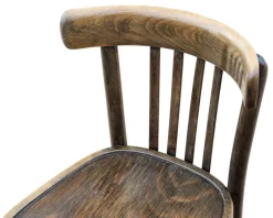 Antike Bistro Esszimmerstühle aus Bugholz von Thonet, Jugoslawien, 1960er, 2er Set