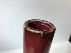 Antike chinesische Sang de Boeuf Keramikvase