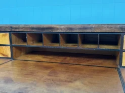 Antike deutsche Biedermeier Kommode aus Nussholz, 19. Jh