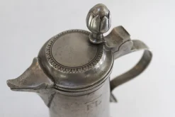 Antike deutsche Krüge aus Zinn, frühes 19. Jh., 4er Set