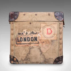 Antike edwardianische Reisekoffer, 1910, 3er Set