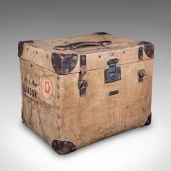 Antike edwardianische Reisekoffer, 1910, 3er Set
