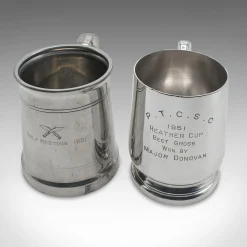 Antike edwardianische Reisekoffer, 1910, 3er Set