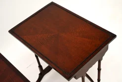 Antike edwardianische Satztische, 1900, 4er Set