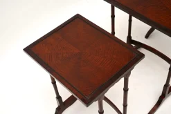 Antike edwardianische Satztische, 1900, 4er Set