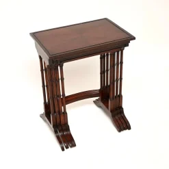 Antike edwardianische Satztische, 1900, 4er Set