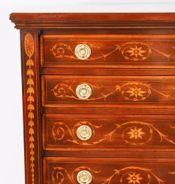 Antike edwardianische Wellington Kommode von J Shoolbred, 1900