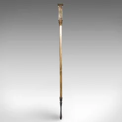 Antike englische Kaminbesteck aus Messing im viktorianischen Stil, 1900er, 3er Set