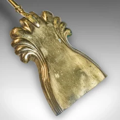 Antike englische Kaminbesteck im viktorianischen Jugendstil, 1900er, 4er Set