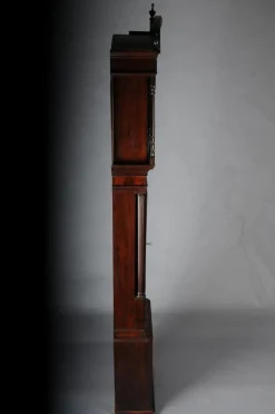Antike englische Standuhr aus Mahagoni, 18. Jh.