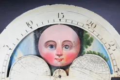 Antike englische Standuhr aus Mahagoni, 18. Jh.