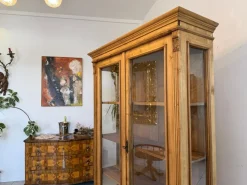 Antike Farmhaus Vitrine