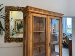 Antike Farmhaus Vitrine