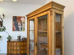 Antike Farmhaus Vitrine