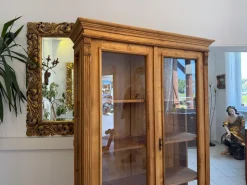 Antike Farmhaus Vitrine