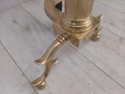 Antike Feuerhunde aus Messing, 2 . Set