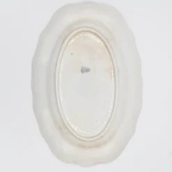 Antike französische Jugendstil Servierplatte von Lunéville, Frühes 20. Jahrhundert