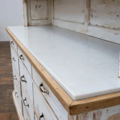 Antike französische Vitrine für eine Konditorei, frühes 20. Jh
