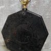 Antike französische Wanduhr von Tolewear, 1850er