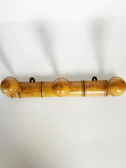 Antike Garderobe aus Holz, Frankreich, 1940er
