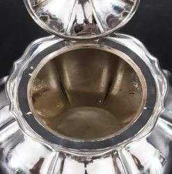 Antike georgische Teekanne aus Sterlingsilber von Paul Storr, 19. Jh
