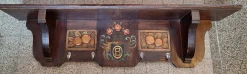 Antike handgefertigte deutsche Jugendstil Garderobe, 1900er
