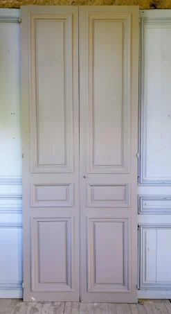 Antike Haussmann Doppeltür, 1890er