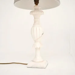 Antike italienische Tischlampen aus Marmor, 1930, 2er Set