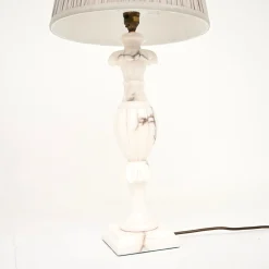 Antike italienische Tischlampen aus Marmor, 1930, 2er Set