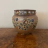 Antike Jardiniere von Doulton Lambeth, 1890