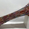 Antike Jarrón Vase von Carnival Glass