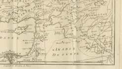 Antike Karte des Osmanischen Reiches, 1780