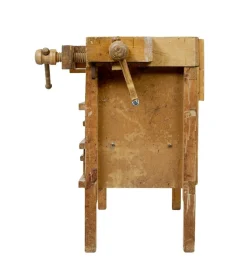 Antike Kiefernholz Werkbank, 1900