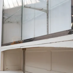 Antike Konditorei Vitrine mit Schiebetüren, frühes 20. Jh