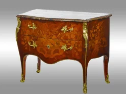 Antike Louis XV Marketerie Kommode