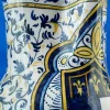 Antike Majolikierte Keramik Krug Vase aus der Renaissance von Montelupo Fiorentino