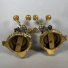 Antike Napoleon III Kerzenhalter, 1850, 2er Set