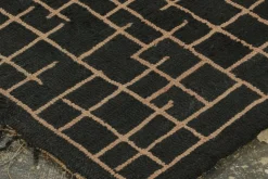 Antiker amerikanischer Wollteppich mit Haken von Rug & Kelim, 1920er