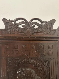 Antiker Apothekerschrank, 1900er