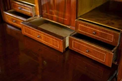 Antiker Biedermeier Sekretär aus Mahagoni, 1840
