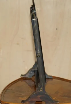 Antiker chinesischer handbemalter und lackierter Cheval Tischspiegel, 1920er