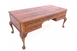 Antiker Chippendale Schreibtisch, Frankreich, 1890
