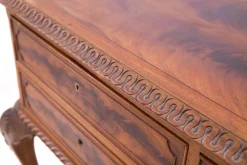 Antiker Chippendale Schreibtisch, Frankreich, 1890