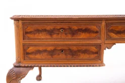 Antiker Chippendale Schreibtisch, Frankreich, 1890