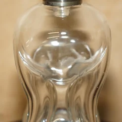 Antiker Dekanter aus Sterlingsilber mit Kragen, 1903