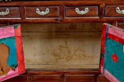 Antiker dekorativer koreanischer Schrank, 1890er