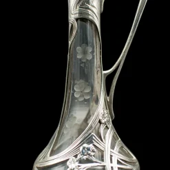 Antiker deutscher Jugendstil Karaffe, 1900er
