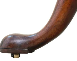 Antiker dreistufiger georgischer Speiseaufzug aus Mahagoni, 1760