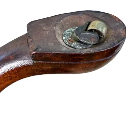 Antiker dreistufiger georgischer Speiseaufzug aus Mahagoni, 1760