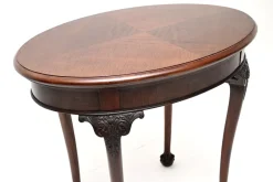 Antiker edwardianischer Beistelltisch aus Satinholz, 1900er